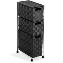 Versa - Mannheim Meuble pour la salle de bain, 57x28x15,5cm - Noir