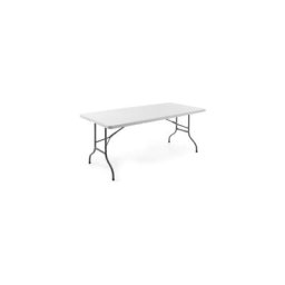 Hendi - Table Pliante - Longueur 1830 mm - Blanc