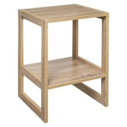 Tagère empilable 1 case Mix n Modul effet bois naturel - 5 five simply smart - Effet chene naturel