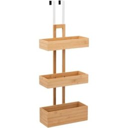 Tagère de porte 3 niveaux bambou - 5 five simply smart - Bambou