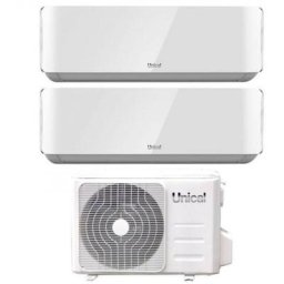Dual split inverter air conditioner series air cristal 18+18 with kmx4 36he r-32 wi-fi optional