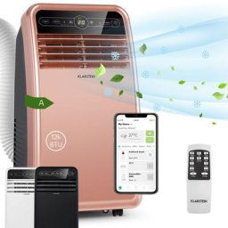 Climatiseur Mobile Silencieux, Climatiseur 4 en 1 pour la Maison, Mode Nuit, Application Mobile,
