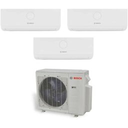 bosch trial split inverter climatiseur série climate 3000i 9+9+9 avec ms 27 oue r-32 wi-fi en