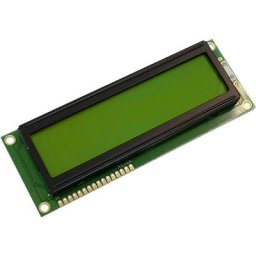 Display Elektronik - cran lcd jaune-vert 16 x 2 Pixel (l x h x p) 122 x 44 x 11.1 mm A266742