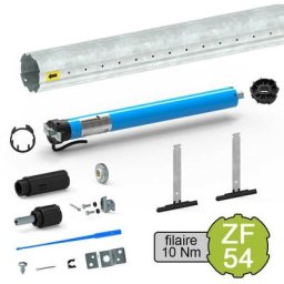 Kit de motorisation filaire pour volet roulant 20 kg - tube ZF54 - 10 Nm