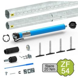 Kit de motorisation filaire pour volet roulant 40 kg - tube ZF54 - 20 Nm