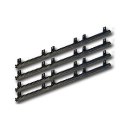 Crémaillère plastique module 4 nylon 30x20 - 4 mètres - 6100344 4 - Genius