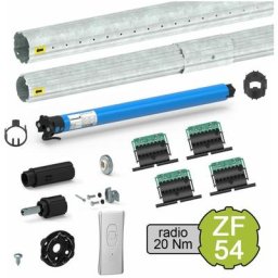 Kit de motorisation radio pour volet roulant 40 kg - tube ZF54 - 20 Nm
