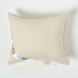 Homescapes - Coussin de garnissage en Coton Bio et Microfibre, 30 x 35 cm - Beige