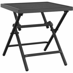 Table de jardin pliable anthracite 38x38x38 cm Treillis d'acier Vidaxl n/a