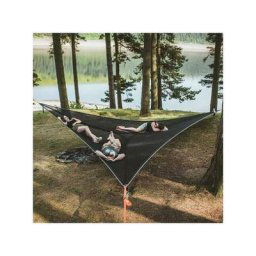 Grand Triangle ciel hamac Camping arbre multijoueur Portable hamac 3 personnes voyage arrière-cour