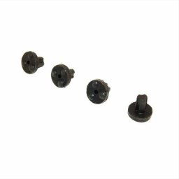 Lot de 4 patins caoutchouc grille (WFS88511, 481246368017) Plaque de cuisson IKEA, SAUTER, ARISTON
