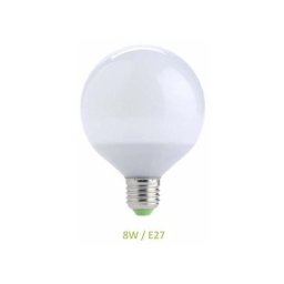 Ampoule E27 8W Globe G70 LED - Blanc Chaud 3000K