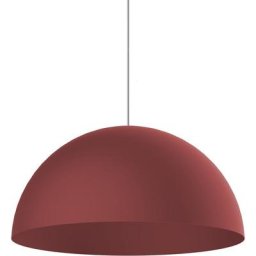 Lumicom - cassis Suspension, 1XE27, max 42W, métal, rouge cowhide, D40cm 40 Cowhide Rouge - ral