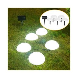 Lampe led Solaire Créative en Forme de Demi-Boule Imperméable, Luminaire Décoratif d', Idéal pour