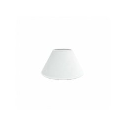 Fabrilamp - fab 157322501 Ecran Clair E27 Blanc 25dx11dx16h Conique Fermé