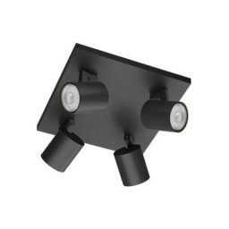 Philips - Spot métallique 4 lumières runner gu10 ip20 noir - 43535300