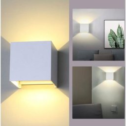 Applique led Keller Applique murale Angle réglable Escaliers Extérieur IP65 Lampe de salle de bain