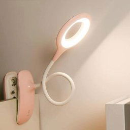 Pince led lampe de lit de lit lampe à lampe de lecture avec capteur tactile, lampe de bureau à lit