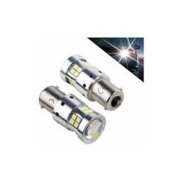 1156 P21w Ba15s 1141 7506 12V 24V 30V Ampoules led Pour Voiture et moto, 1300LM, Avec Projecteur