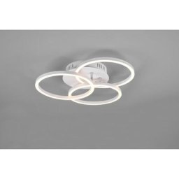 Plafonnier Circle Blanc mat 1x27W smd led - Blanc
