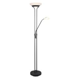 Trio Lighting - Lampadaire Orson Noir mat 1x27W smd led - Noir