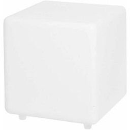 Cube lumineux sans fil led multicolore dimmable carry 30cm avec télécommande et socle à induction
