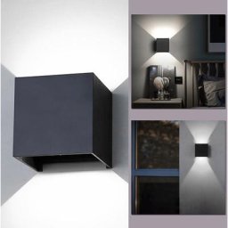 Applique led Keller Applique murale Angle réglable Escaliers Extérieur IP65 Lampe de salle de bain