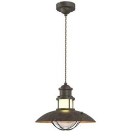 Lindby - Suspension à intensité variable 'Louisanne' en métal pour couloir - brun, transparent