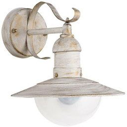 Rabalux - paroi extérieure de la lampe antiquewhite plastique lumière métal Oslo l: 28cm b: 24cm h:
