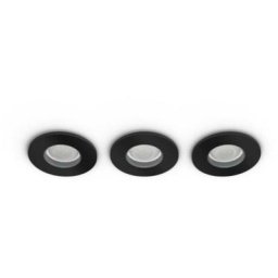 Luminaire à LED encastrable Philips Xamento Hue recessed black 3x5.7W 8719514452190 GU10 N/A