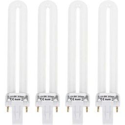 Ampoule led E14 4 pièces en forme de u remplacement 9W 365nm Tube de lumière uv ampoule Tube pour