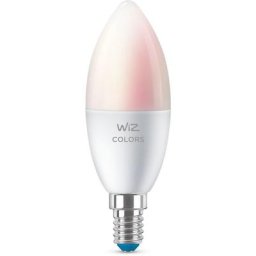 Ampoule led connectée wi-fi couleur E14, 40W, lot de 2 8719514551275 - WIZ