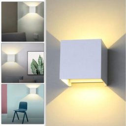 Applique led Keller Applique murale Angle réglable Escaliers Extérieur IP65 Lampe de salle de bain