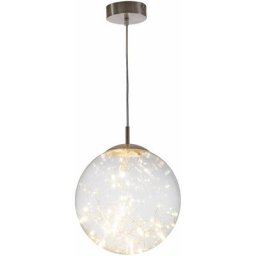 Plafonnier, suspension, luminaire de salon, suspension, rond, guirlande lumineuse led, or, boule de
