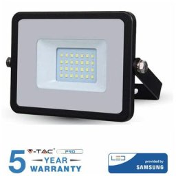 Projecteur à LED SMD V-TAC SAMSUNG 10W 20W 30W 50W 100W 150W SLIM OUTDOOR IP65-20Watt-Naturel