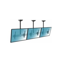Support plafond menu board 3 écrans 45''-50'' Hauteur 100cm - Noir