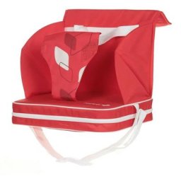 Safety First - Réhausseur de chaise Travel Booster, De18 mois a 3 ans (15kg), Red Campus