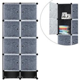 Diy Armoire Portable, Armoire combinée modulaire, Armoire Pliante, Cube de Rangement idéal pour