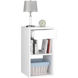 Bedside cabinet ""Dany"" white Vicco