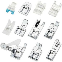 Lot de 11 pieds presseurs pour machine à coudre, kit de pieds presseurs pour machine à coudre,