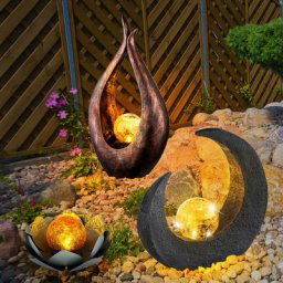 Lampe solaire, lumière solaire, lampe de jardin, lumière extérieure, lampe décorative, batterie