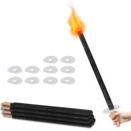50x Lumières Flamme flambeaux de jardin flambeau de jardin fiançailles cireflambeaux de jardin