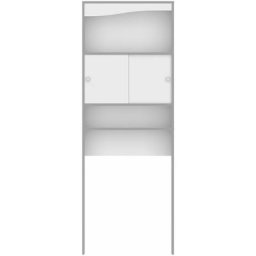 Meuble wc surf blanc - blanc - Symbiosis