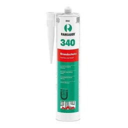 Ramsauer - Silicone de protection incendie B1 340 blanc - résistant a la chaleur 310 ml