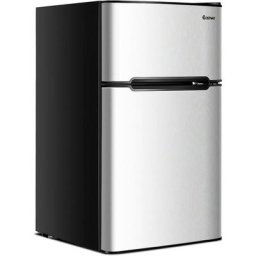 Refrigerateur 90 l Combine Refrigerateur 63L avec Temperature Reglable 0 a 10 °c et Congelateur 27L