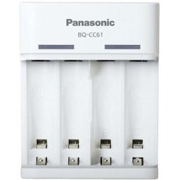 BQ-CC61 Chargeur de piles rondes NiMH LR03 (aaa), LR6 (aa) - Panasonic