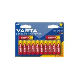 Pile longlife max power AA/LR06 X8+4 031580 - Varta