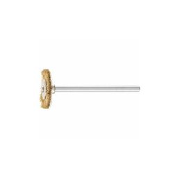 Mini brosse ronde rbu 1902/3 mes 010 D19xl2xL5 mm laiton pferd (Par 10)