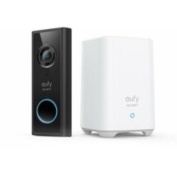 Security, Sonnette vidéo Doorbell sans fil (avec batterie) avec hd 2K, aucuns frais mensuels, ai